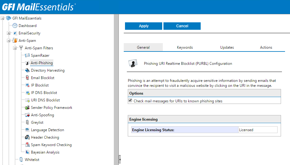 Protect your users against phishing and spyware
